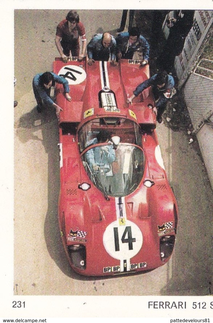 IMAGE Style CHROMO Voiture De Course Prototype FERRARI 512 S - Other & Unclassified