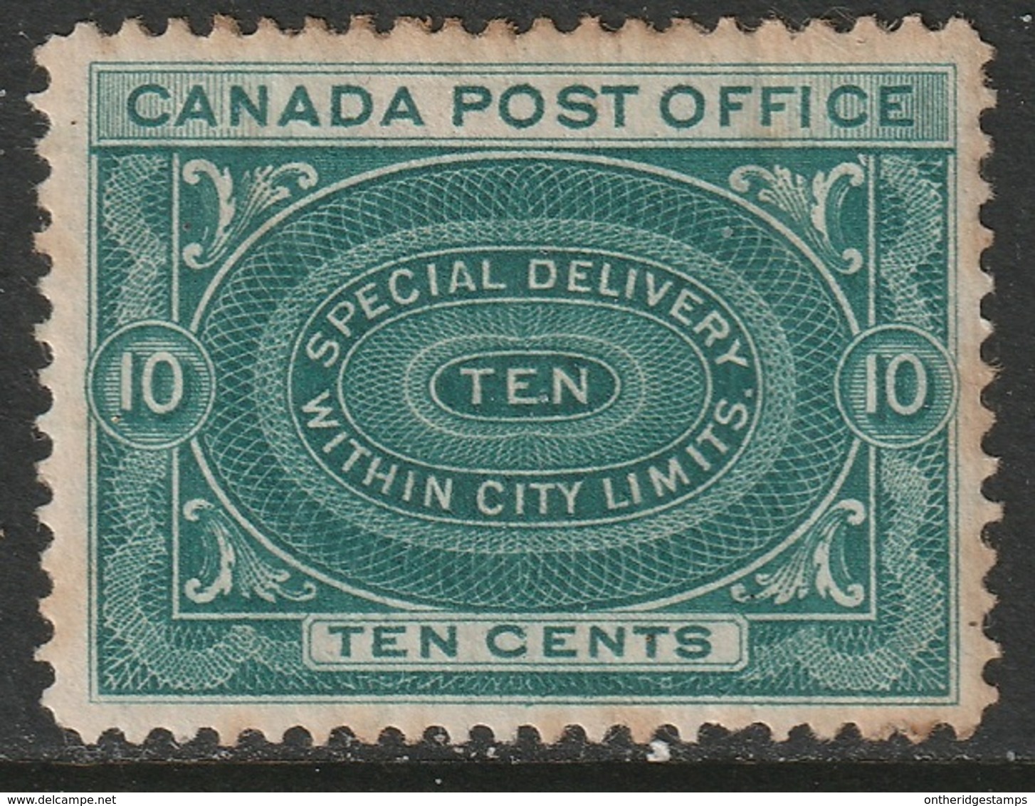 Canada Sc E1 Special Delivery MH Toned/DG - Special Delivery