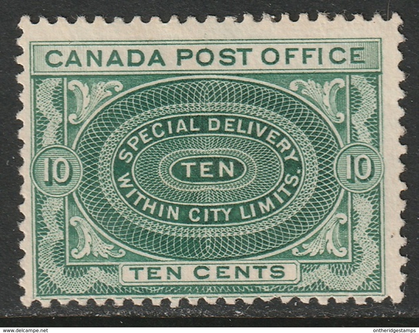 Canada Sc E1ii Special Delivery MNG - Eilbriefmarken