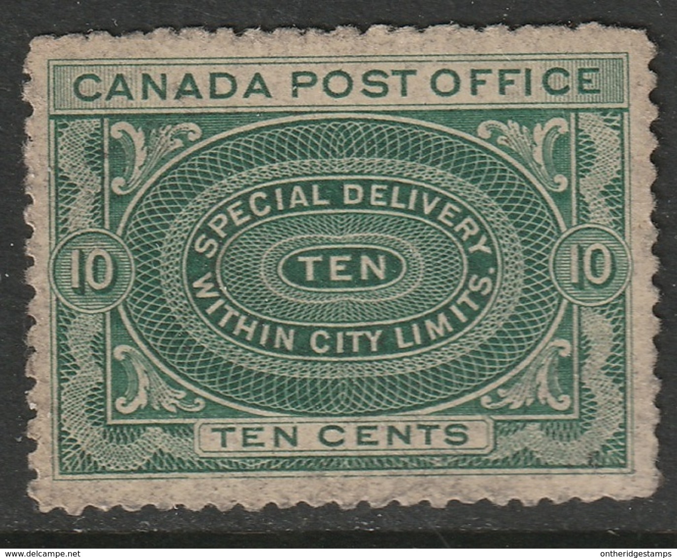 Canada Sc E1a Special Delivery MNH Very Toned - Correo Urgente