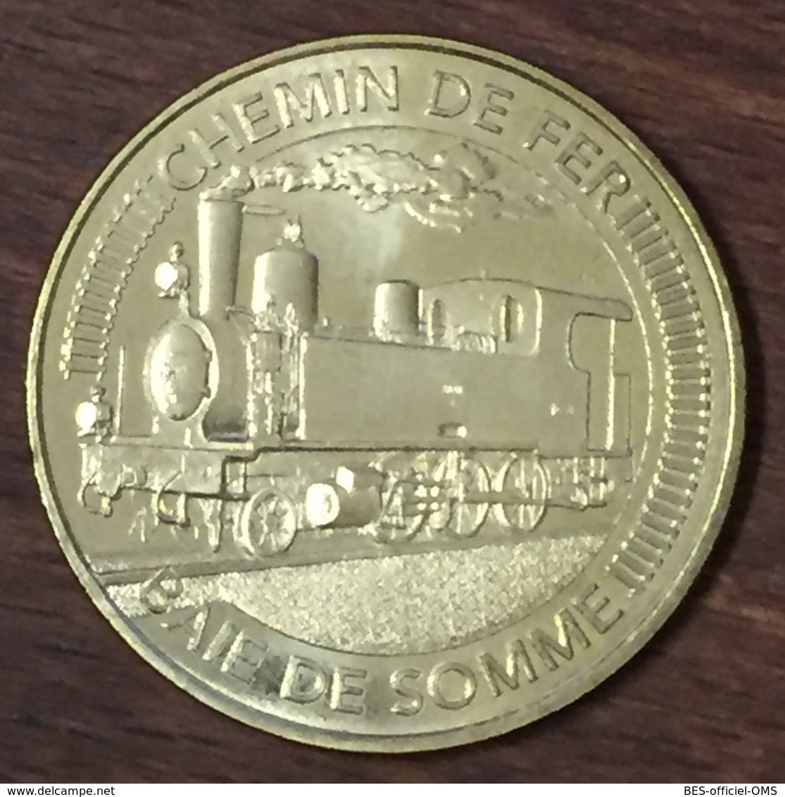 80 SAINT VALERY CHEMIN DE FER BAIE DE SOMME TRAIN MDP 2019 MÉDAILLE MONNAIE DE PARIS JETON TOURISTIQUE MEDALS COIN TOKEN - 2019