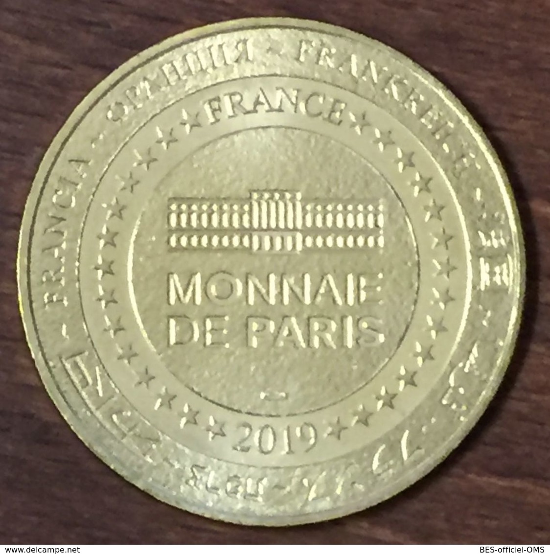 80 SAINT VALERY CHEMIN DE FER BAIE DE SOMME TRAIN MDP 2019 MÉDAILLE MONNAIE DE PARIS JETON TOURISTIQUE MEDALS COIN TOKEN - 2019