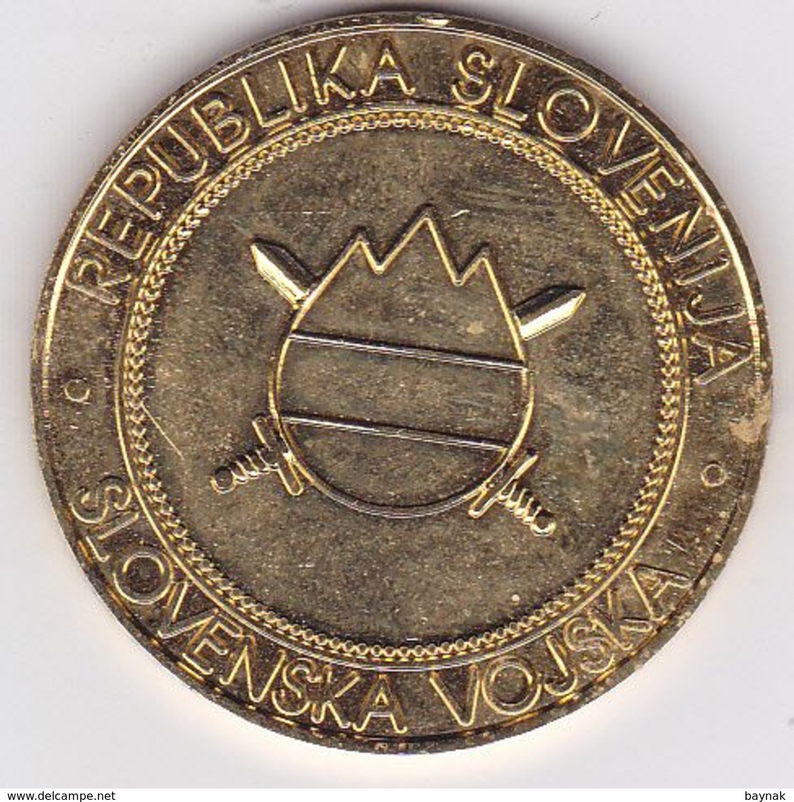 SLOVENIA  --  SLOVENSKA VOJSKA  --  ARMY OF SLOVENIA  --  MEDAL  --  ENAMEL, EMAIL - Autres & Non Classés