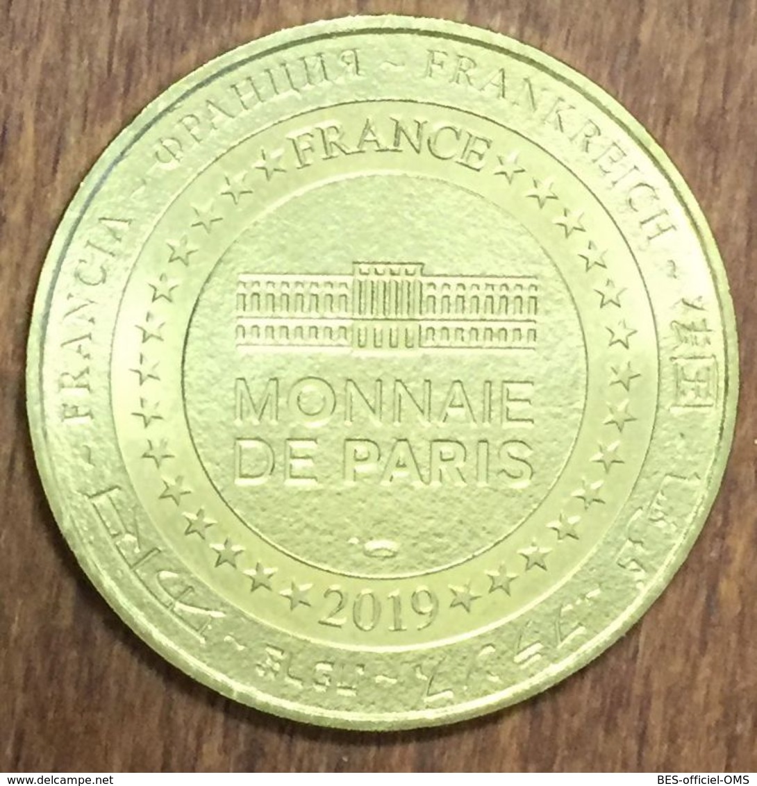 49 NOYANT LA GRAVOYÈRE MINE BLEUEMDP 2019  MÉDAILLE SOUVENIR MONNAIE DE PARIS JETON TOURISTIQUE TOKENS MEDALS COINS - 2019