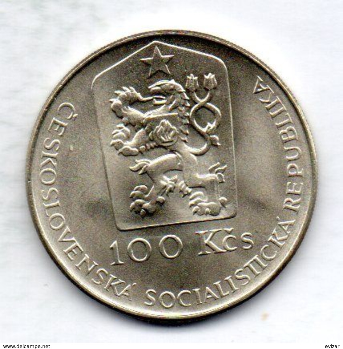 CZECHOSLOVAKIA, 100 Korun, Silver, Year 1990, KM #138 - Tchécoslovaquie