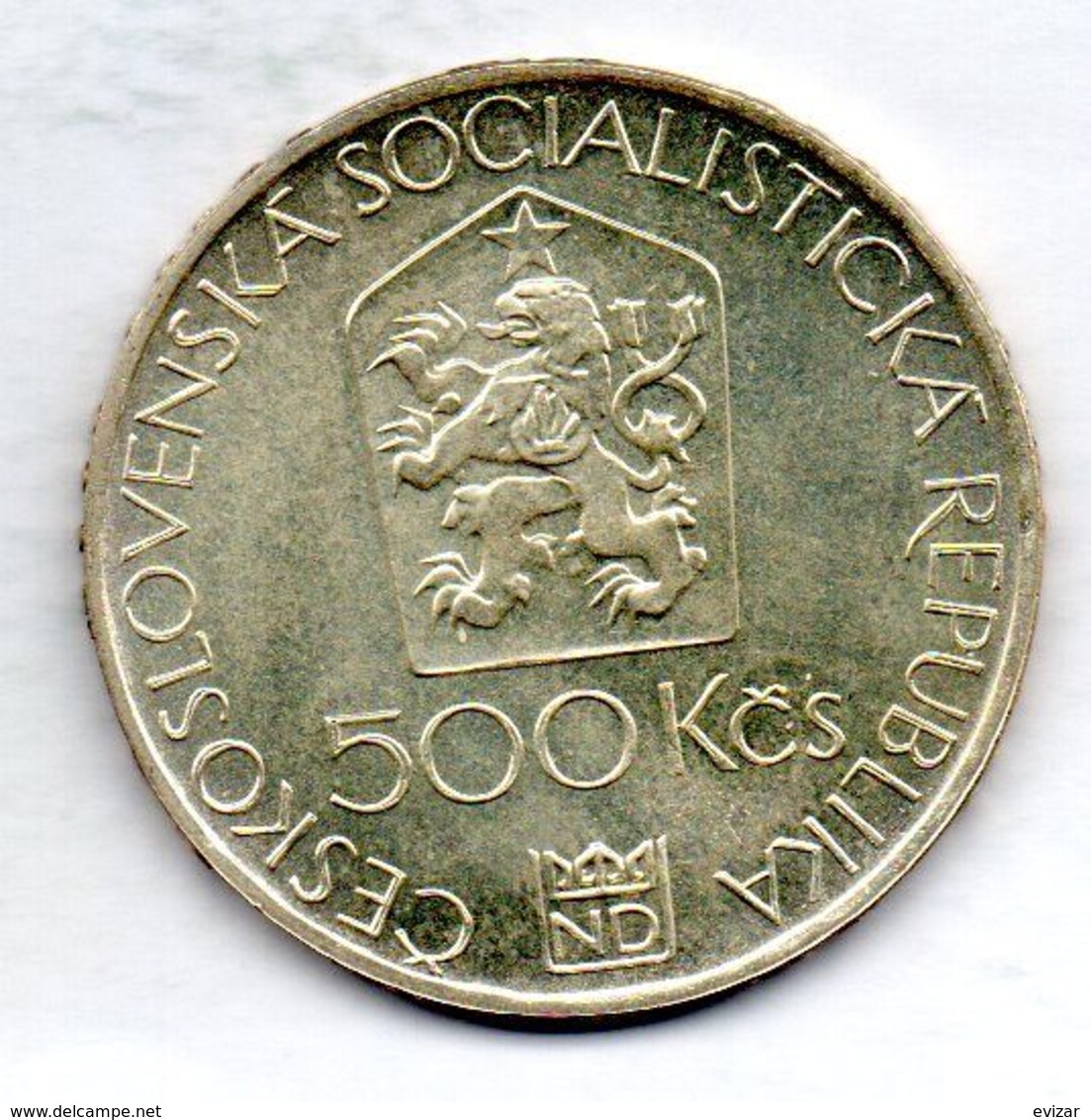 CZECHOSLOVAKIA, 500 Korun, Silver, Year 1983, KM #112 - Tchécoslovaquie