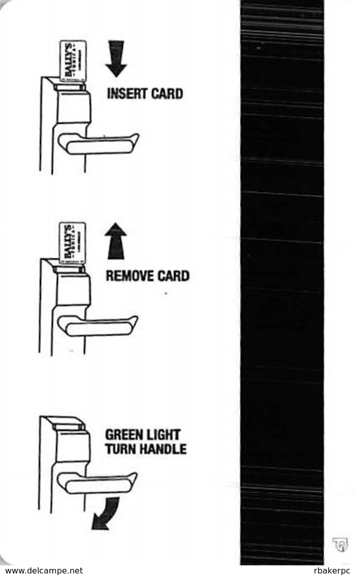 Bally's Casino - Tunica MS - Hotel Room Key Card - Hotelsleutels (kaarten)