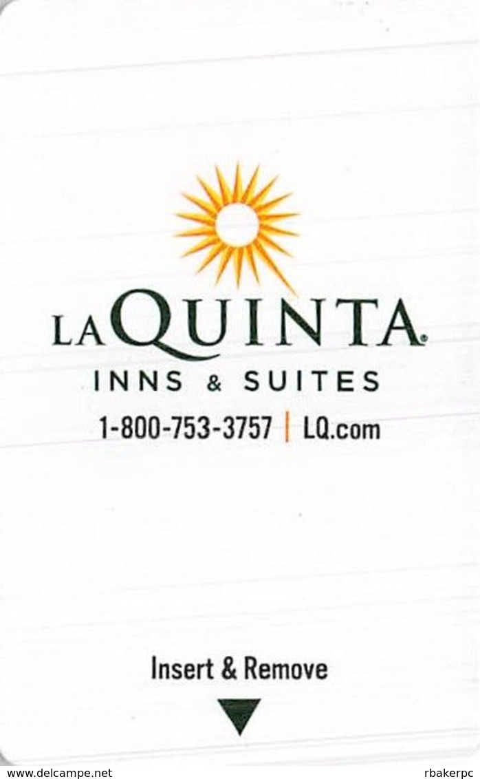 La Quinta Hotel Room Key Card - Cartes D'hotel