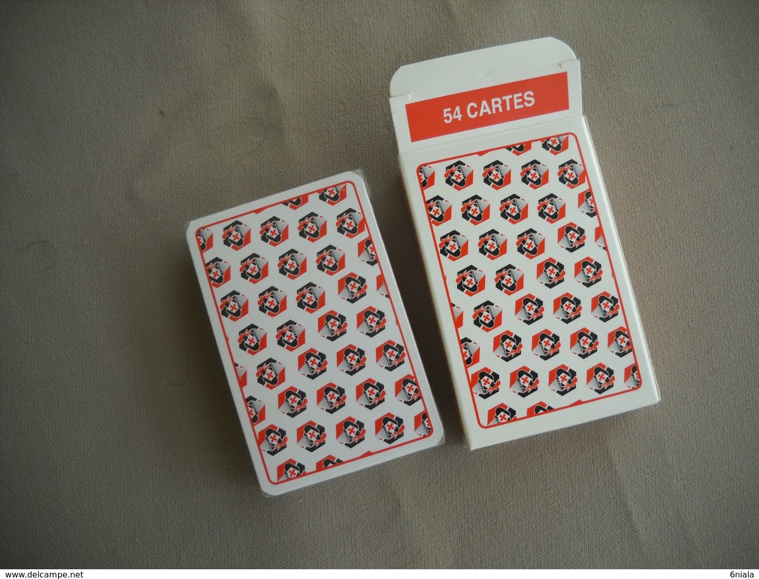 1702 Jeu NEUF De 54 Cartes à Jouer PUBLICITAIRES INTERMARCHE  Pub BRIDGE POKER CANASTA BELOTE - 54 Cartas