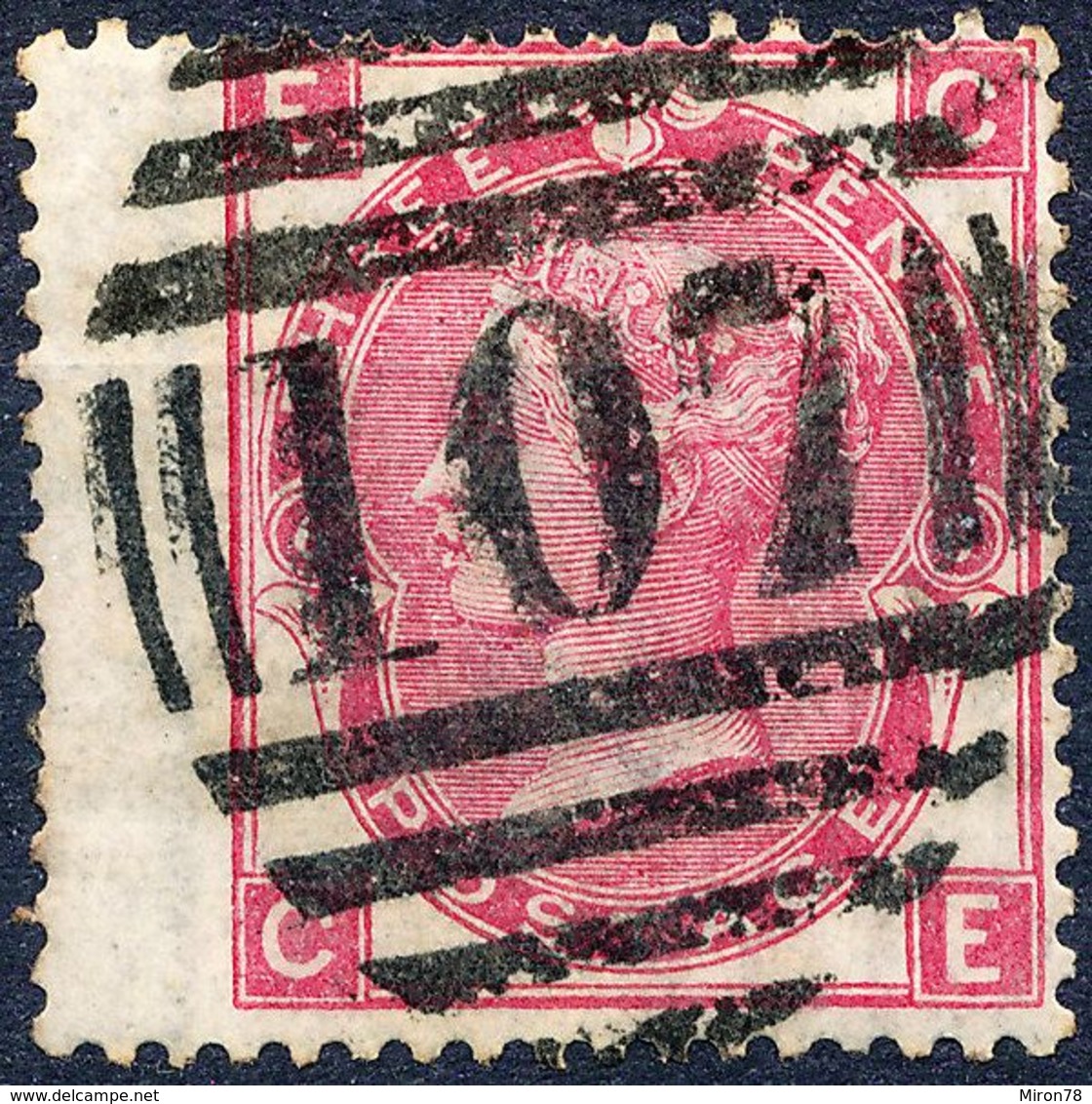 Stamp GREAT BRITAIN 1867 3p Used Lot4 - Oblitérés