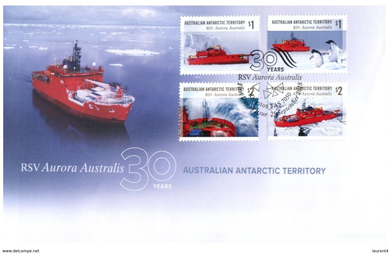 (C 20) Australia FDC - Australie Premier Jour - 2018 - Ships - FDC