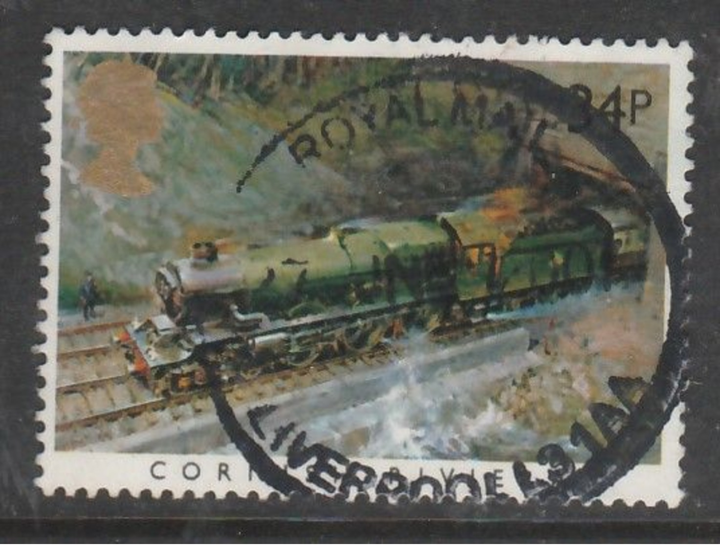 GB 1985 Famous Trains 34p Multicoloured SG. 1275 O Used - Oblitérés