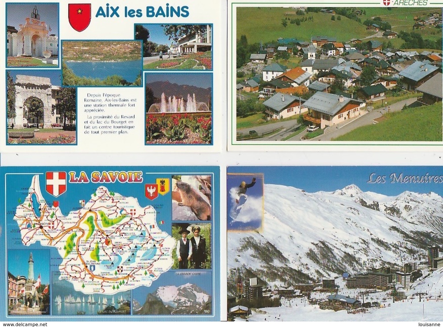 400 CPM. DU 73 ( SAVOIE ) ( 20 / 7 /122  ) À 16€,50 + PORT ( 9€,35 ) Pour La France - 100 - 499 Postcards