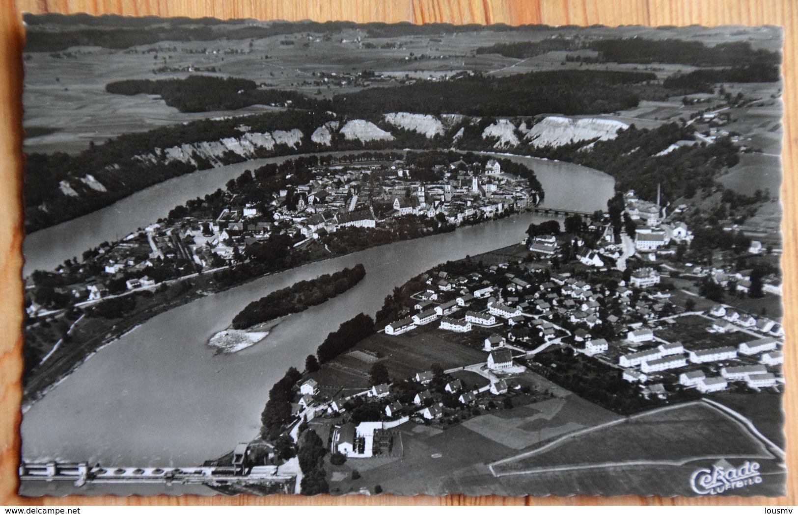 Wasserburg Am Inn - Totalansicht - Plan Inhabituel / Ungewöhnlicher Blick - CPSM Format CPA - (n°18079) - Wasserburg (Inn)