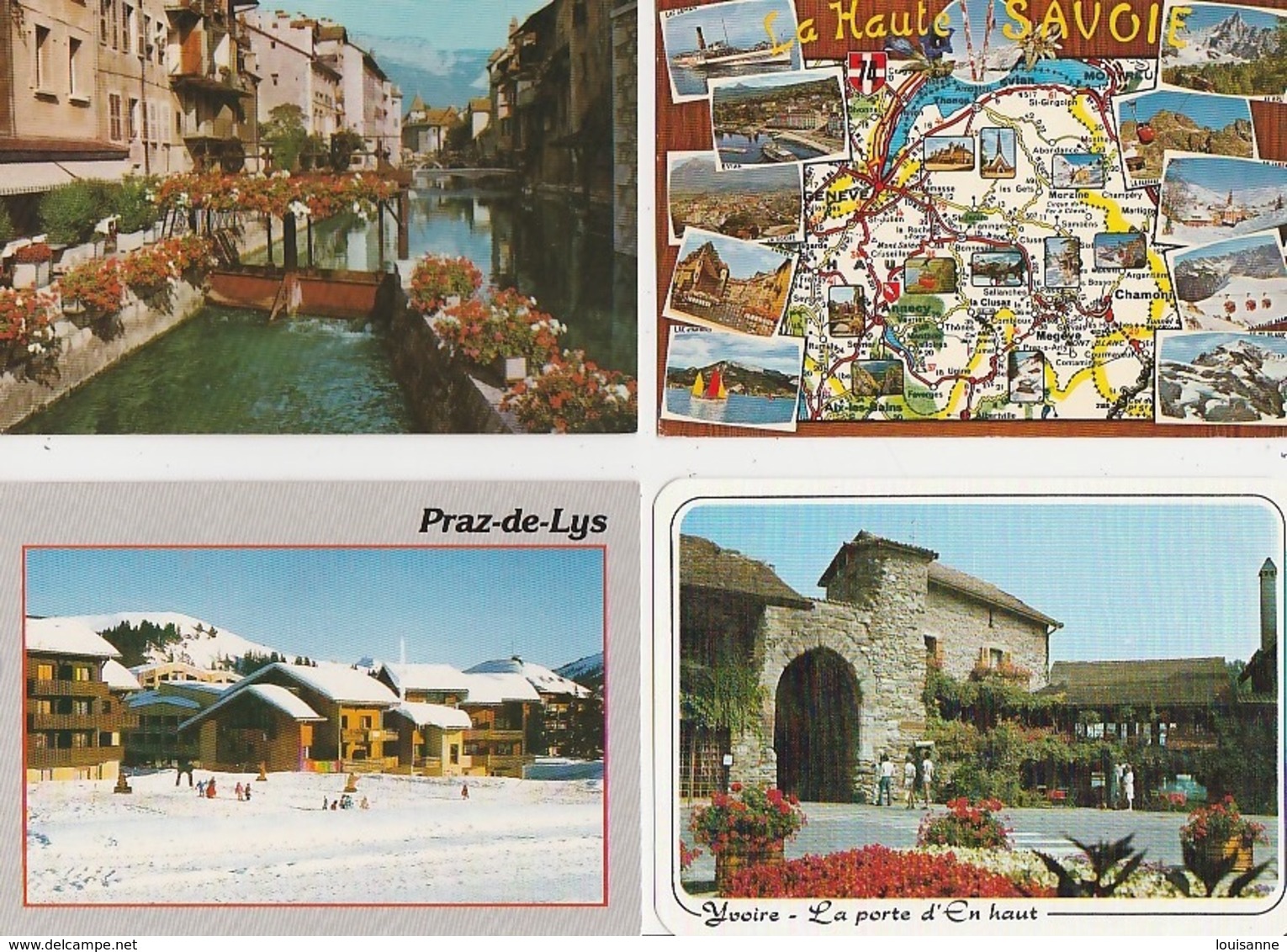 400 CPM. DU 74  ( HTE SAVOIE ) ( 20/ 7 123  )  À. 16€,50 + PORT ( 8€,95 Pour La France ) - 100 - 499 Postales