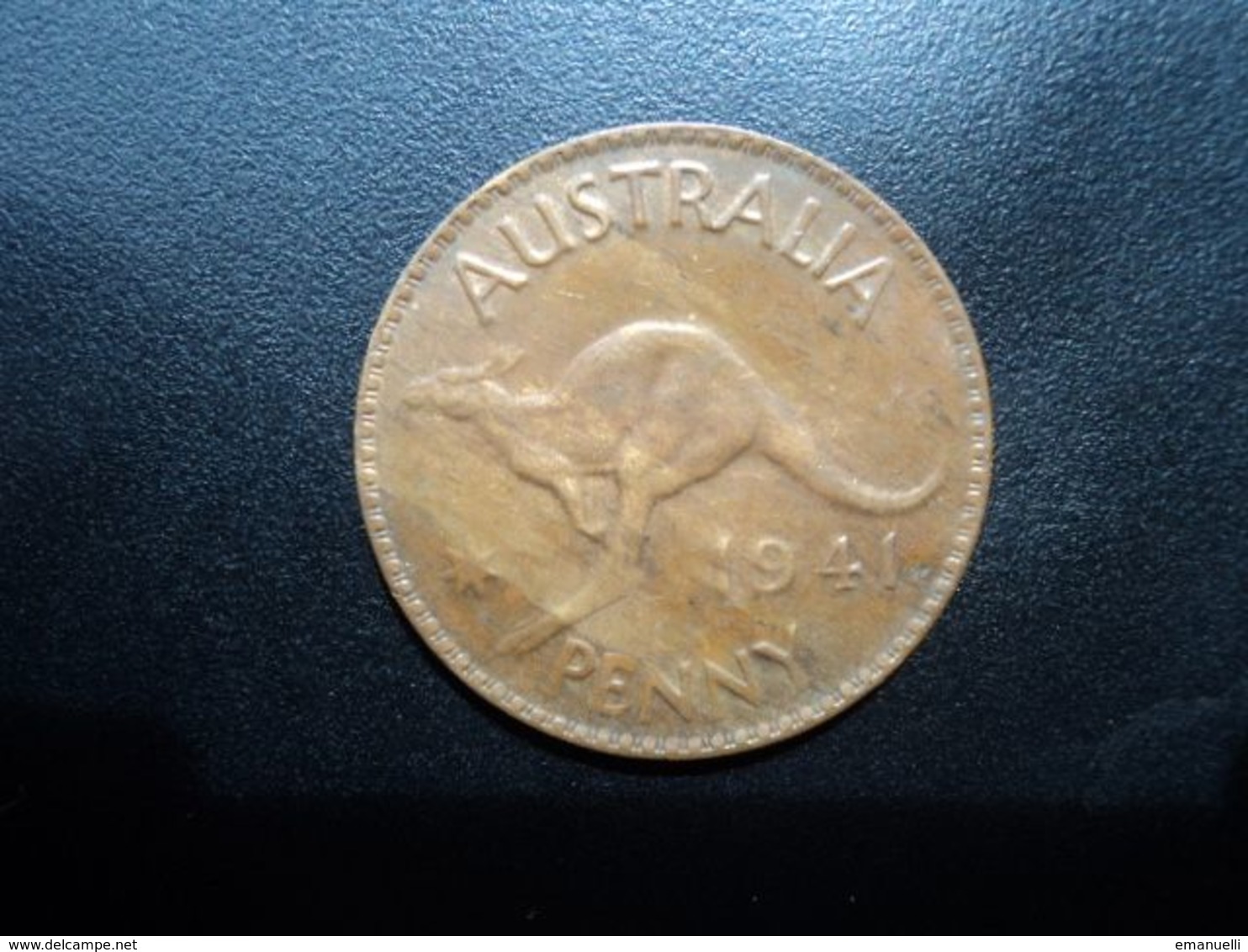 AUSTRALIE * : 1 PENNY   1941 (p) K.G   KM 36    SUP - Penny
