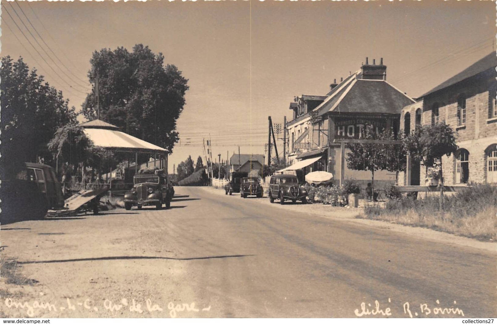 41-ONZAIN- AVENUE DE LA GARE- VOIR MANEGE - Autres & Non Classés