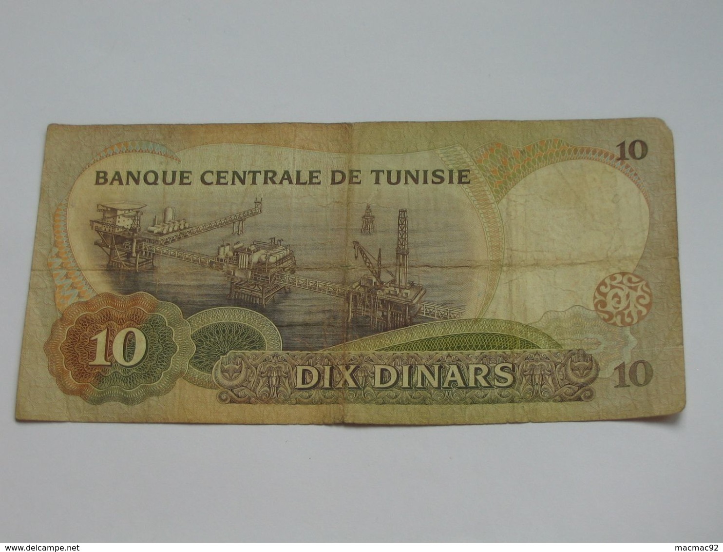 10 Dinars 1986 - Banque Centrale De Tunisie  **** EN ACHAT IMMEDIAT **** - Tunisia