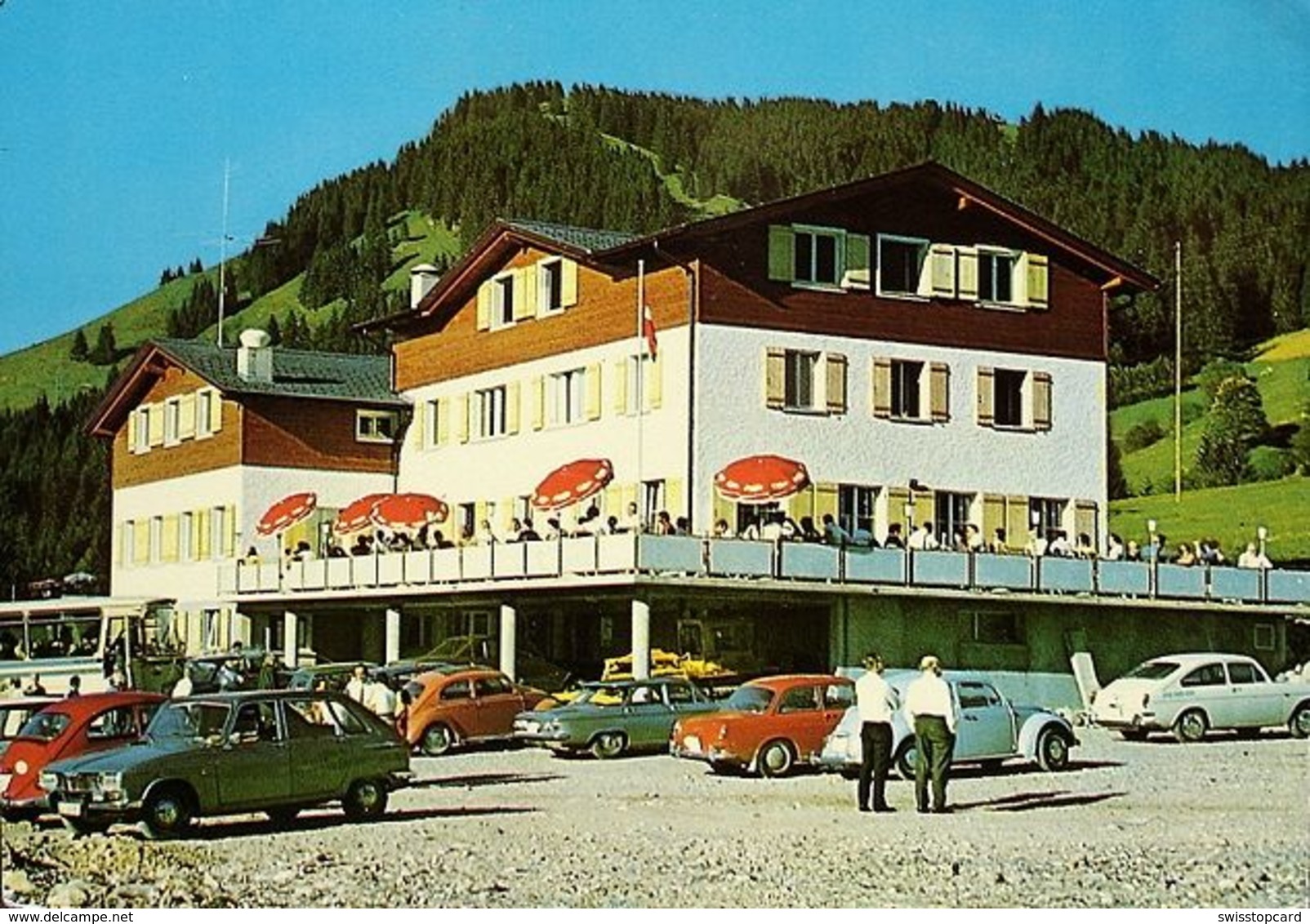 ENTLEBUCH Bergrestaurant Gfellen Auto VW-Käfer - Entlebuch