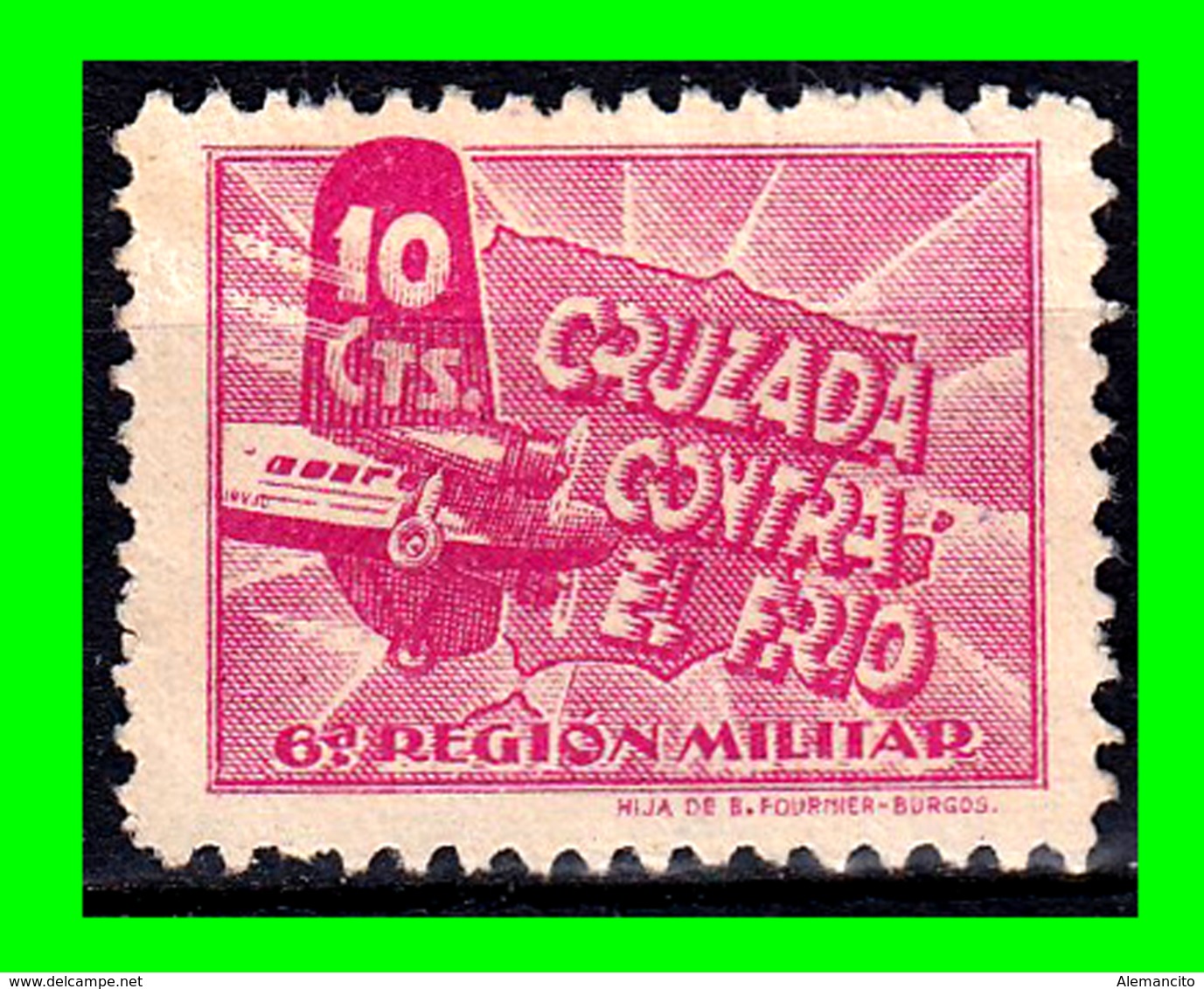 ESPAÑA GUERRA CIVIL CRUZADA CONTRA EL FRIO AÑO 1937 - War Tax