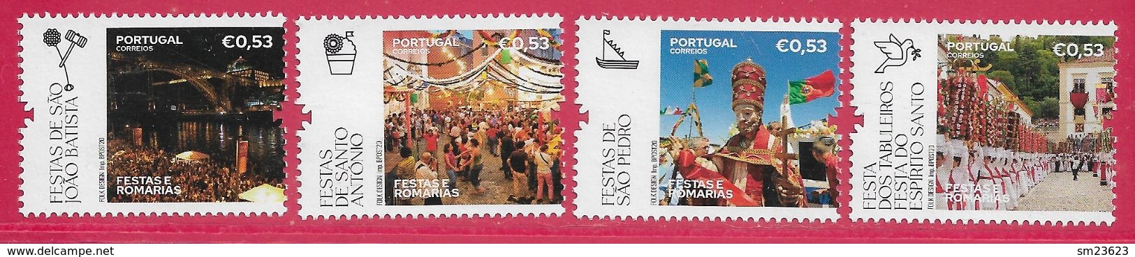 Portugal  2020 , Festas Romarias - Postfrisch / MNH / (**) - Neufs