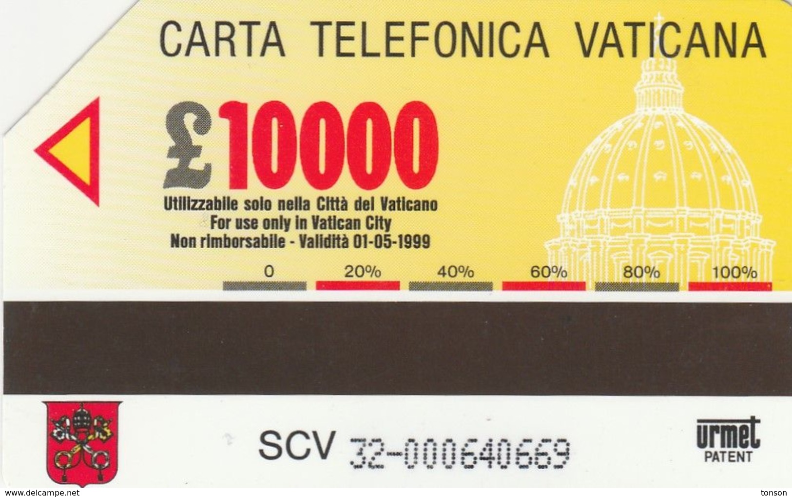 Vatican, SCV 32, Arazzo, 2 Scans. - Vaticano