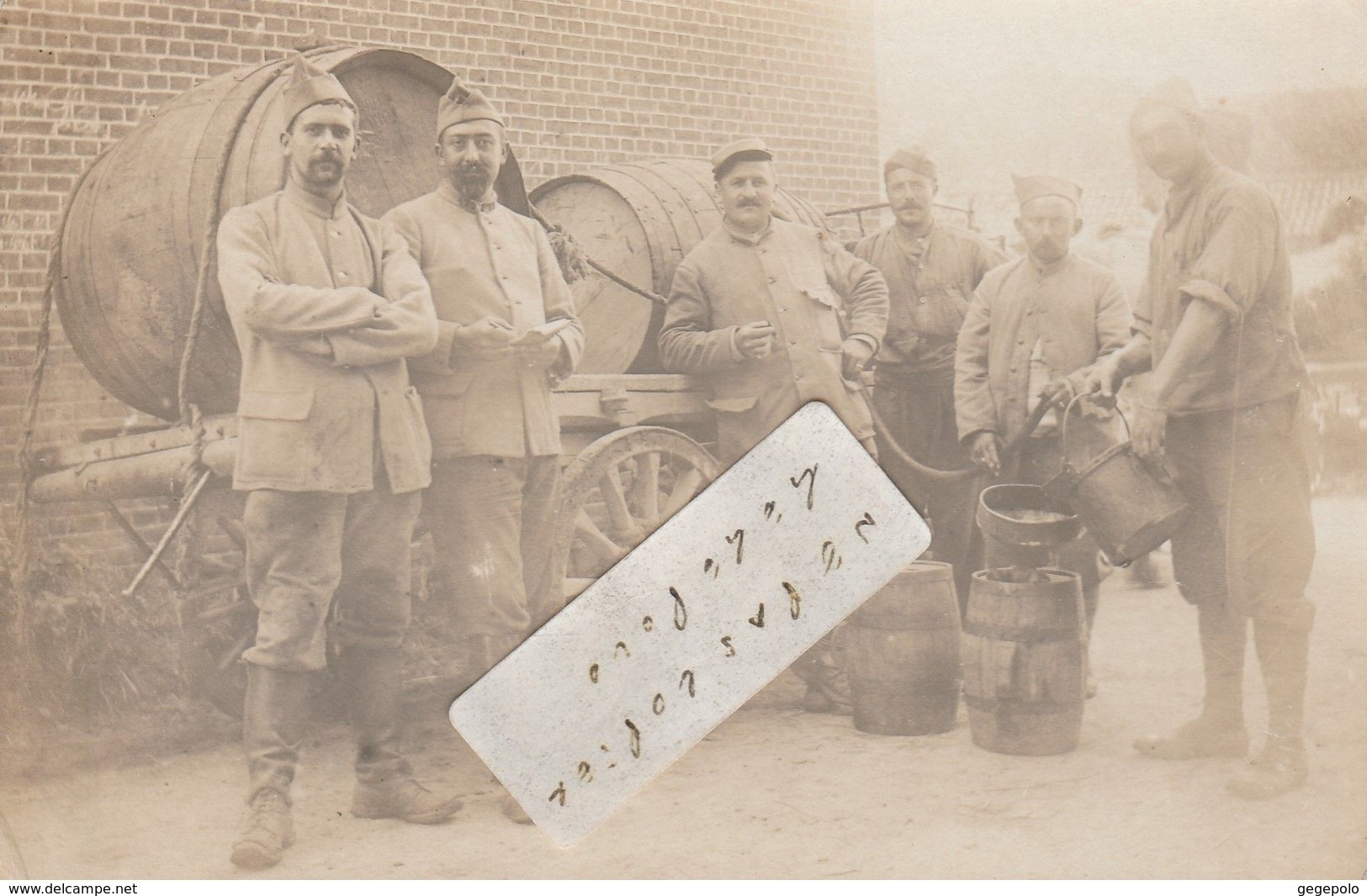 DIEPPE - Des Militaires Posant En 1916   ( Carte Photo ) - Dieppe