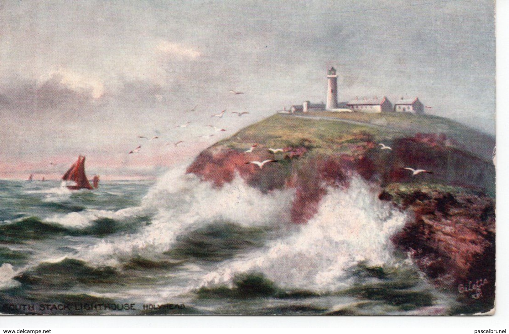 HOLYHEAD - SOUTH STACK LIGHTHOUSE - Unknown County