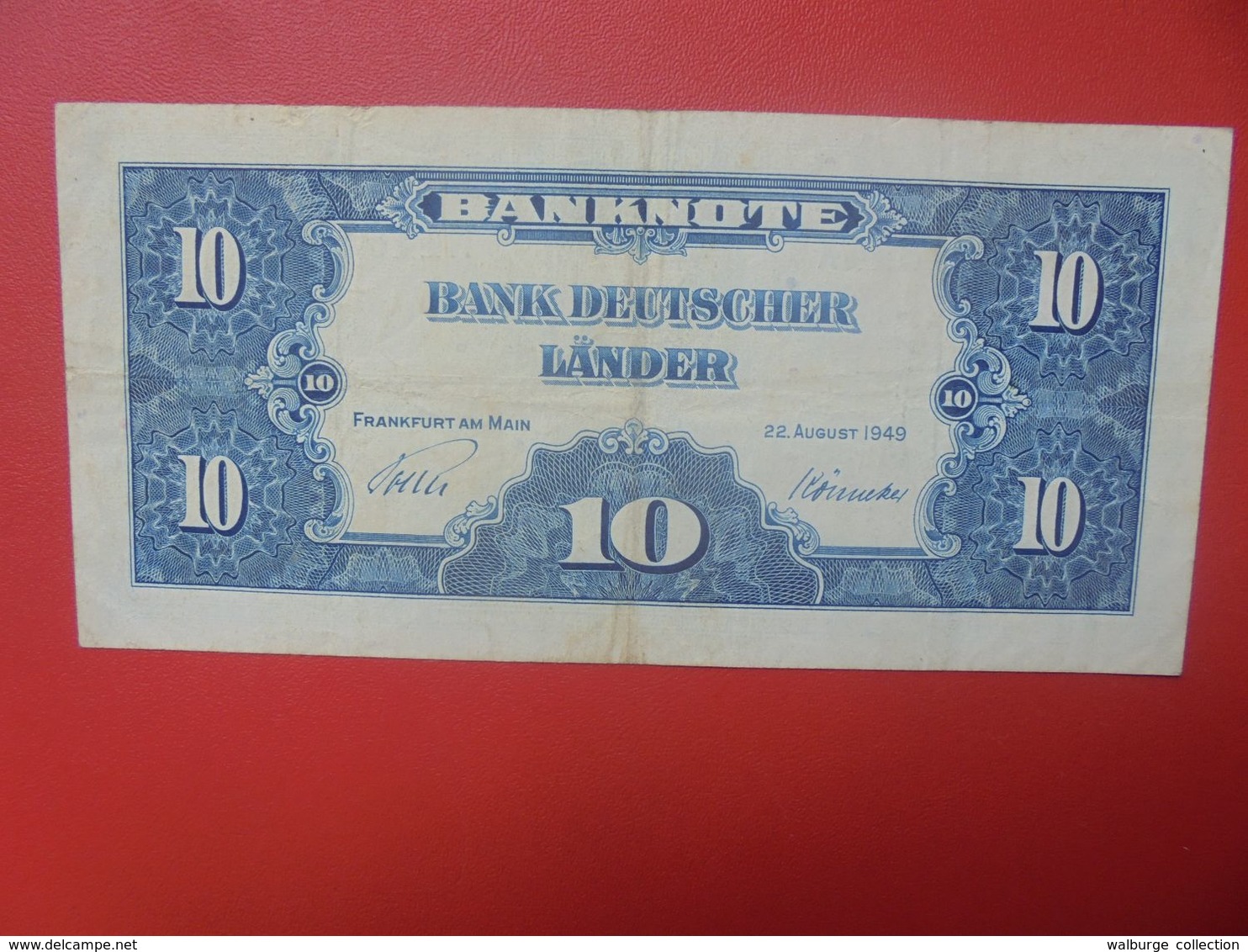 Bank Deutscher Länder 10 MARK 1949 CIRCULER(B.17) - 10 Deutsche Mark