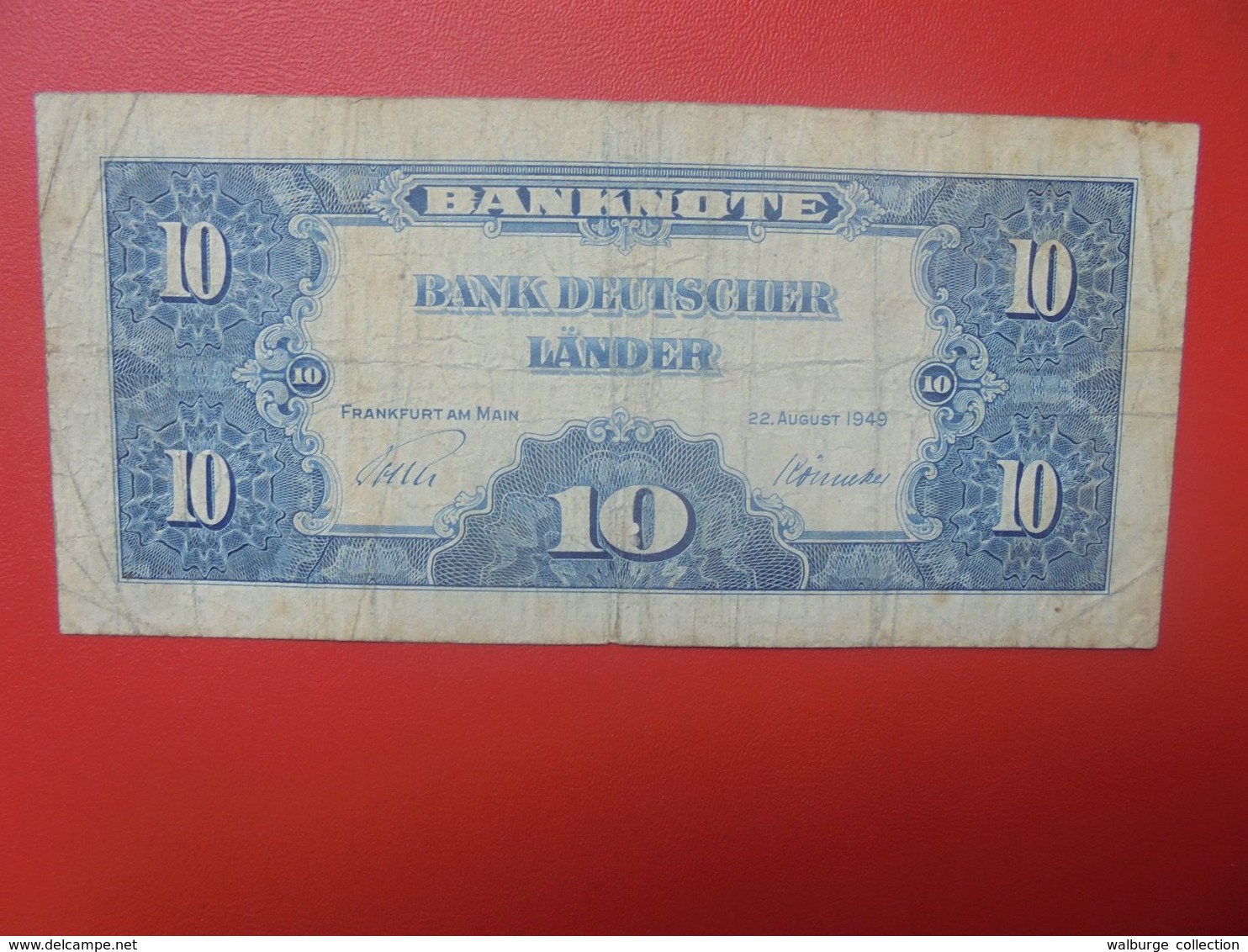 Bank Deutscher Länder 10 MARK 1949 CIRCULER(B.17) - 10 Deutsche Mark