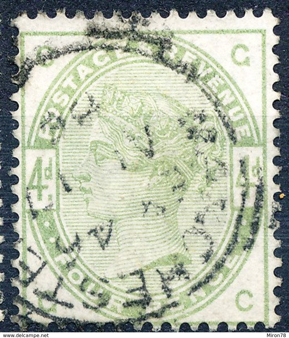 Stamp GREAT BRITAIN 1883 4p Used Lot64 - Usati