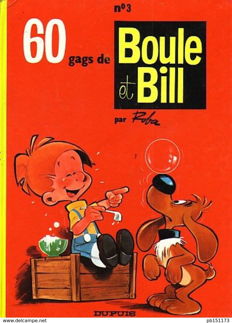 Boule Et Bill - Album N° 3 - Roba - Boule Et Bill