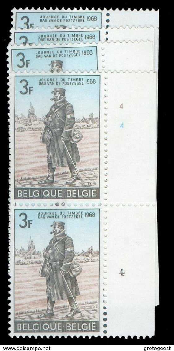 N°1445 En Paire Bdf Avec Double Numéros De Planches. (R). - 15856 - 1961-1970