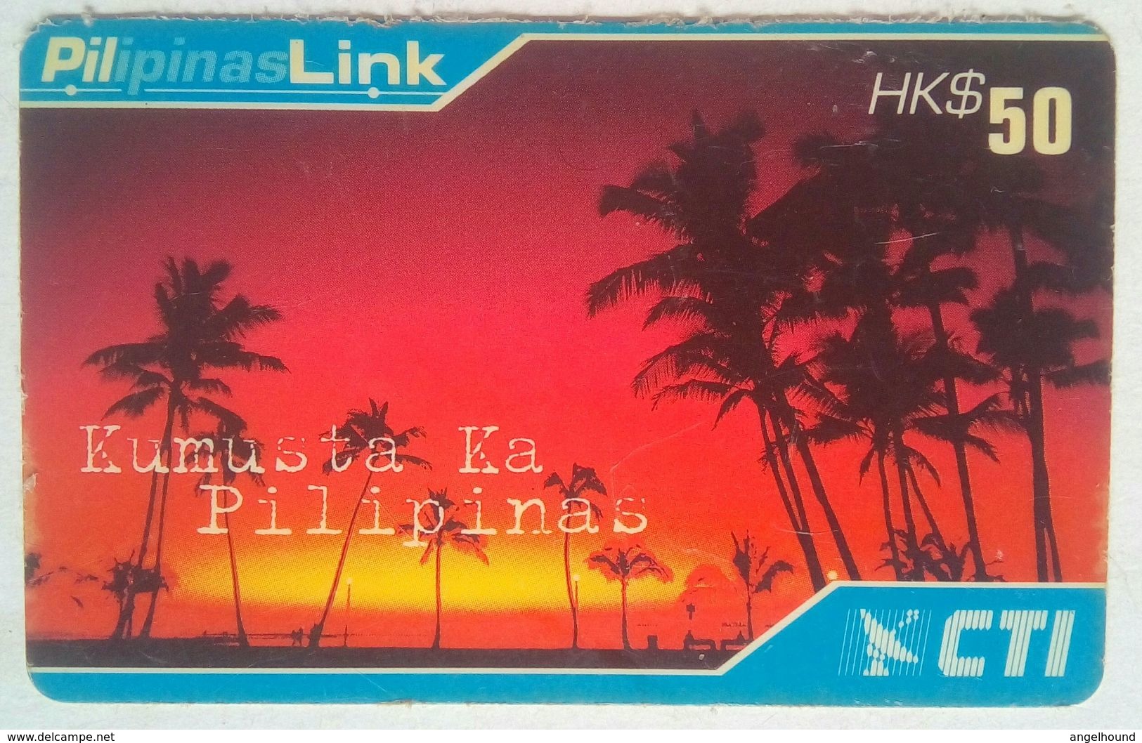 Hongkong Philippine Related Phonecard Kamusta Ka - Filipinas