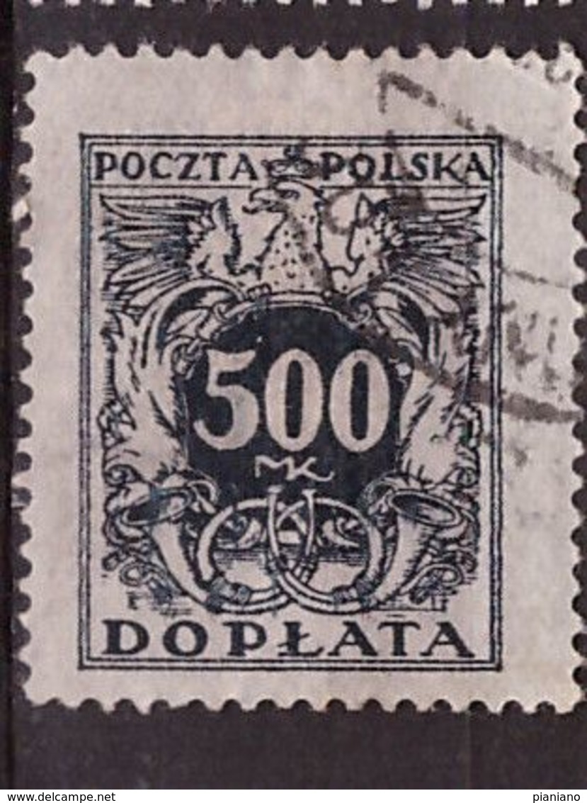 PIA - POLONIA - 1923-24 : Francobollo Do Servizio  - (Yv  48) - Dienstzegels