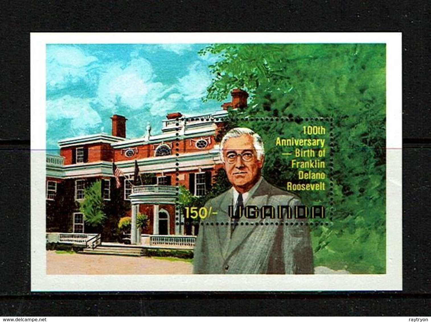 Uganda 1982 Sc # Bf 359  MNH **  Franklin Roosevelt  US President - Uganda (1962-...)