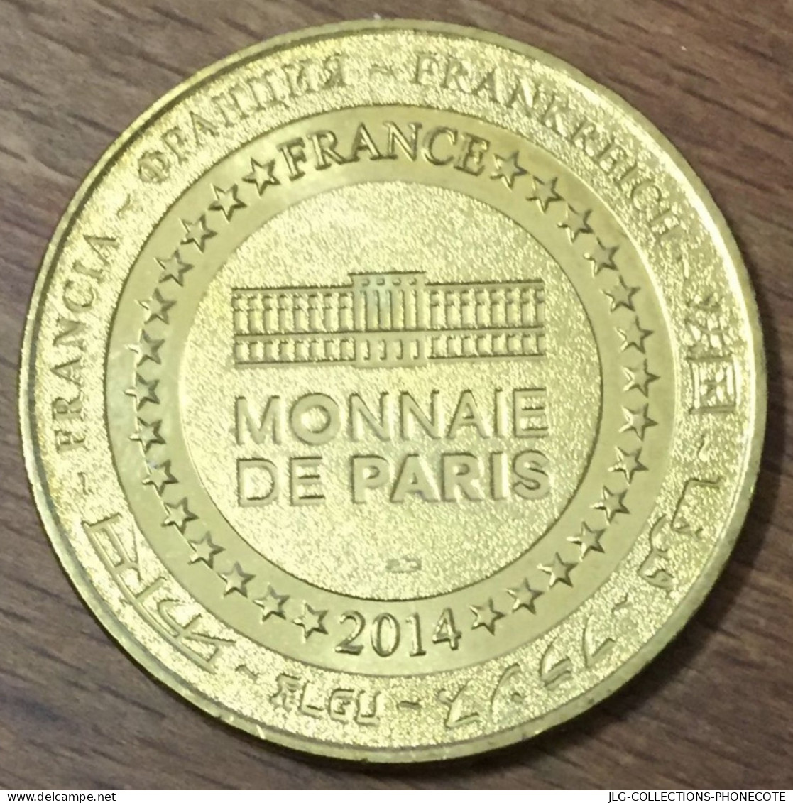 62 BOULOGNE SUR MER NAUSICAÀ REQUIN MARCHEUR MDP 2014 MEDAILLE MONNAIE DE PARIS JETON TOURISTIQUE MEDALS COINS TOKENS - 2014