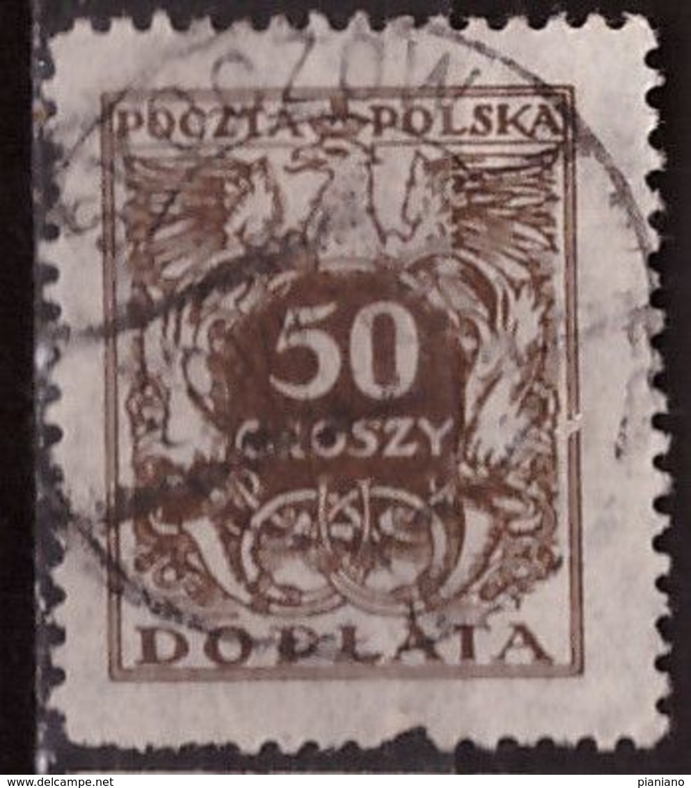 PIA - POLONIA - 1924 : Francobollo Do Servizio  - (Yv  75) - Oficiales