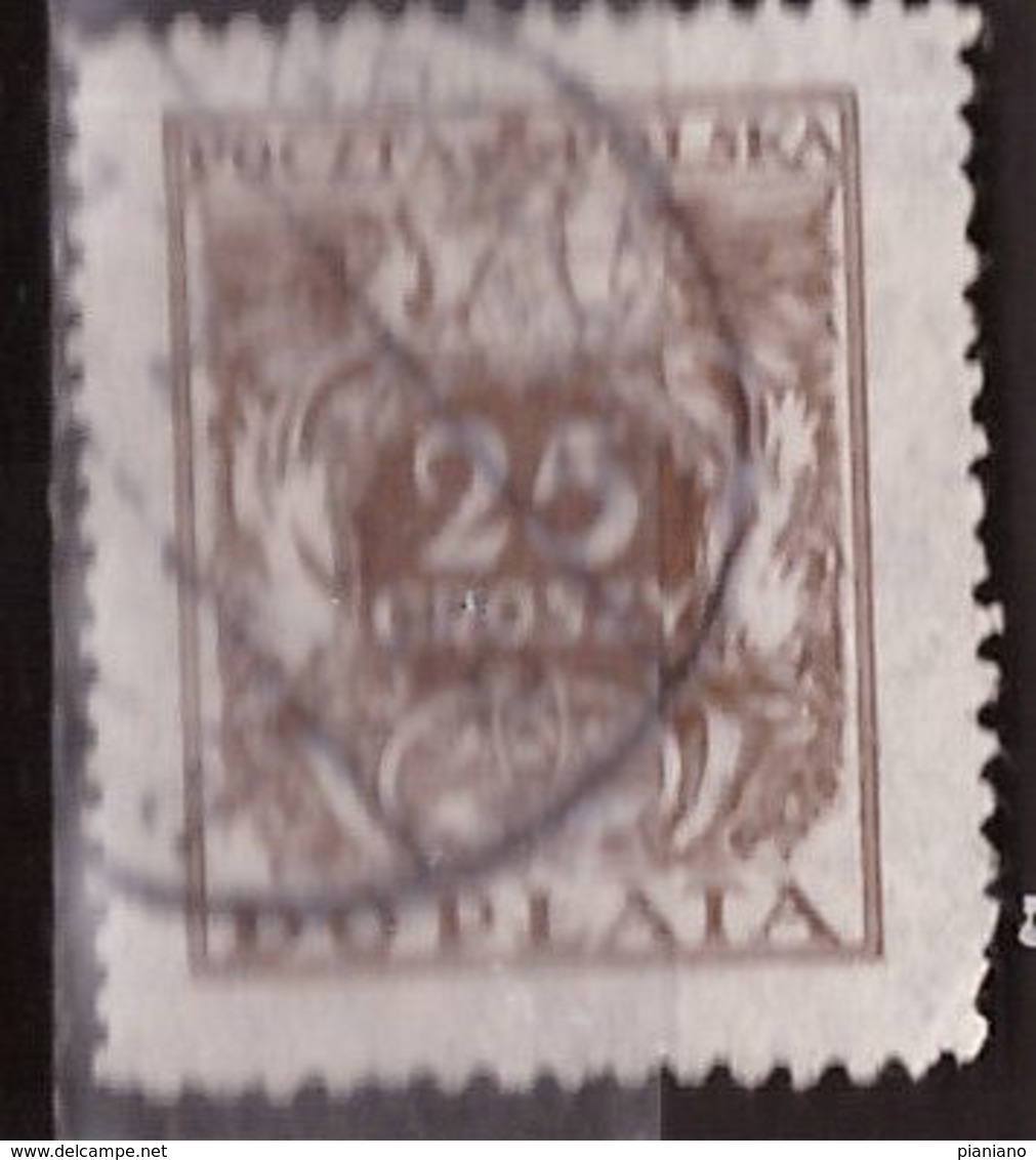 PIA - POLONIA - 1924 : Francobollo Do Servizio  - (Yv  72) - Dienstzegels