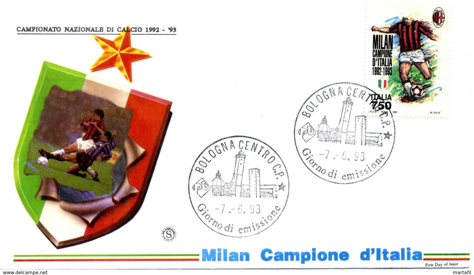 1993 Rep. It. FDC Milan - FDC