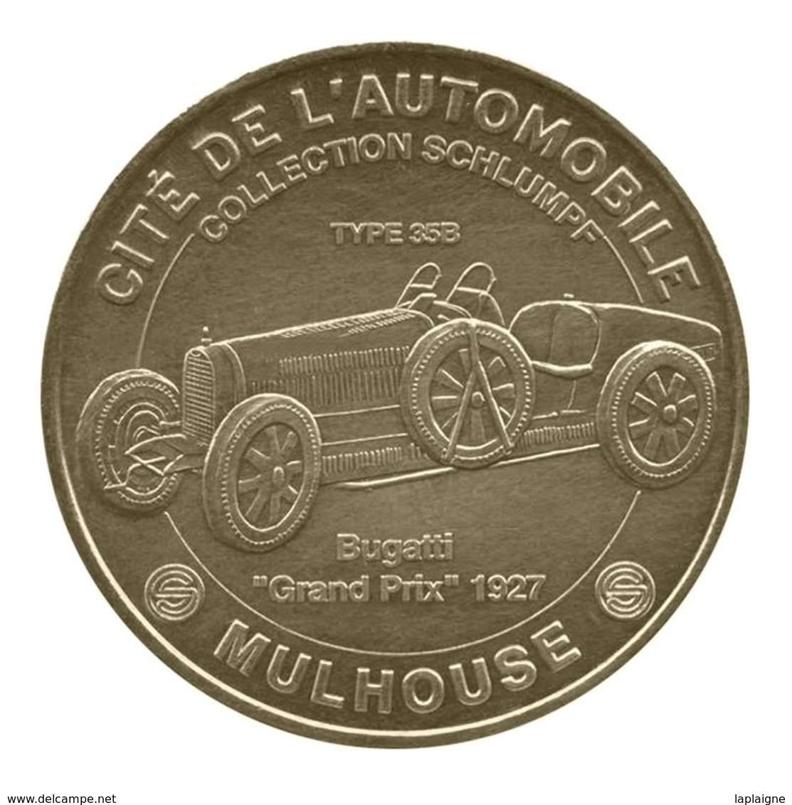 Monnaie De Paris , 2010, Mulhouse , Bugatti Type 35 B , Cité De L'automobile - Autres & Non Classés