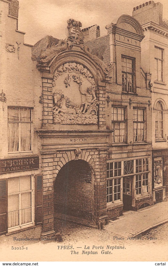 YPRES - La Porte Neptune - Ieper