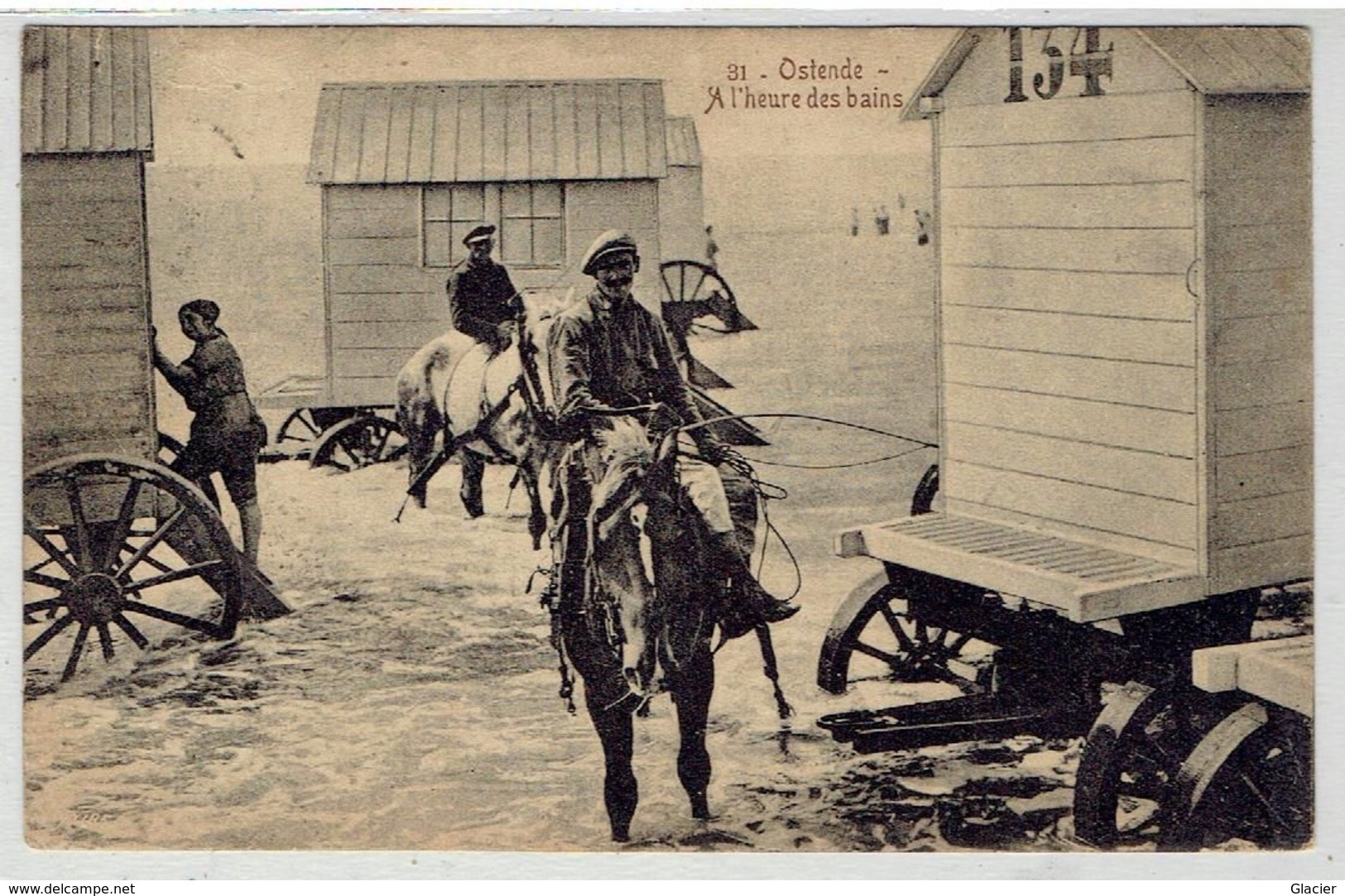 OSTENDE - A L' Heure Des Bains - Oostende