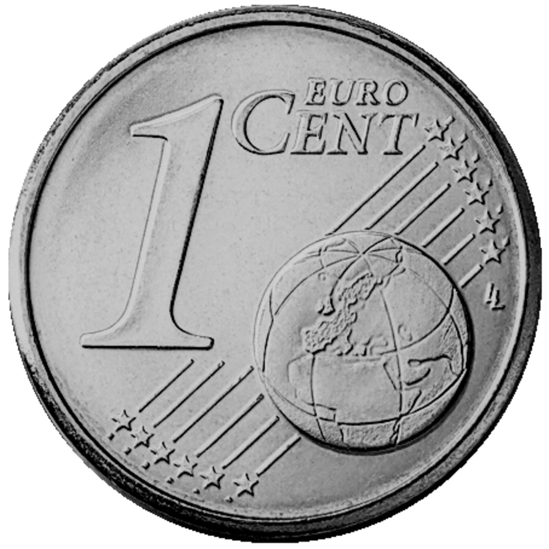 MONNAIE FRANCE 1 Cent 1999 Euro Fautée Non Cuivrée Etat Superbe - Errores Y Curiosidades
