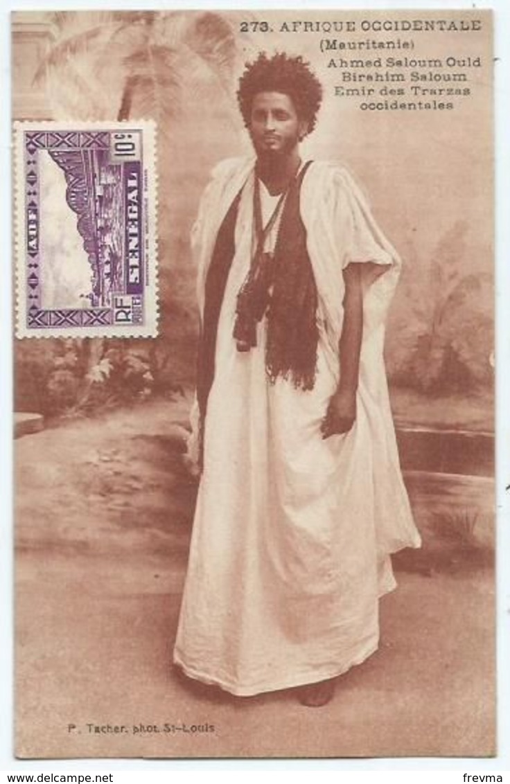 Mauritanie Ahmed Saloum Ould Emir Des Trarzas - Mauritania