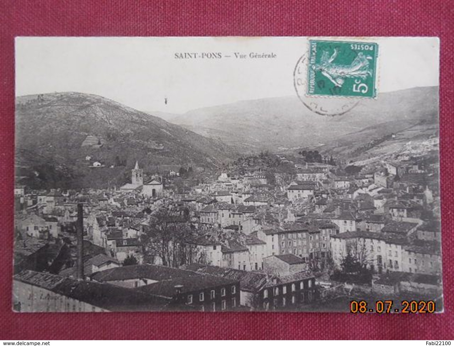 CPA - Saint-Pons - Vue Générale - Saint-Pons-de-Mauchiens