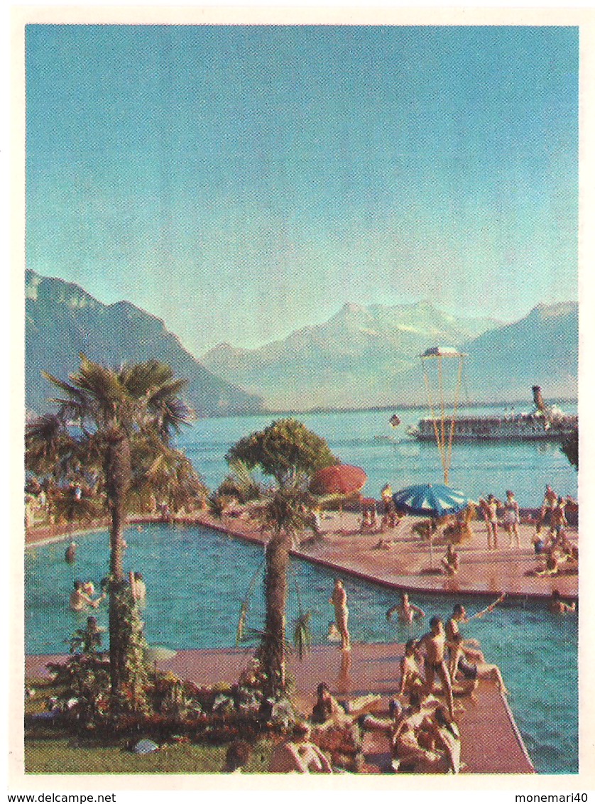 SUISSE II - LE TOURISME ÉDUCATIF - MONTREUX : LE BAIN CHAUD (GUIDES CHAT NOIR) - 471. - Tea & Coffee Manufacturers