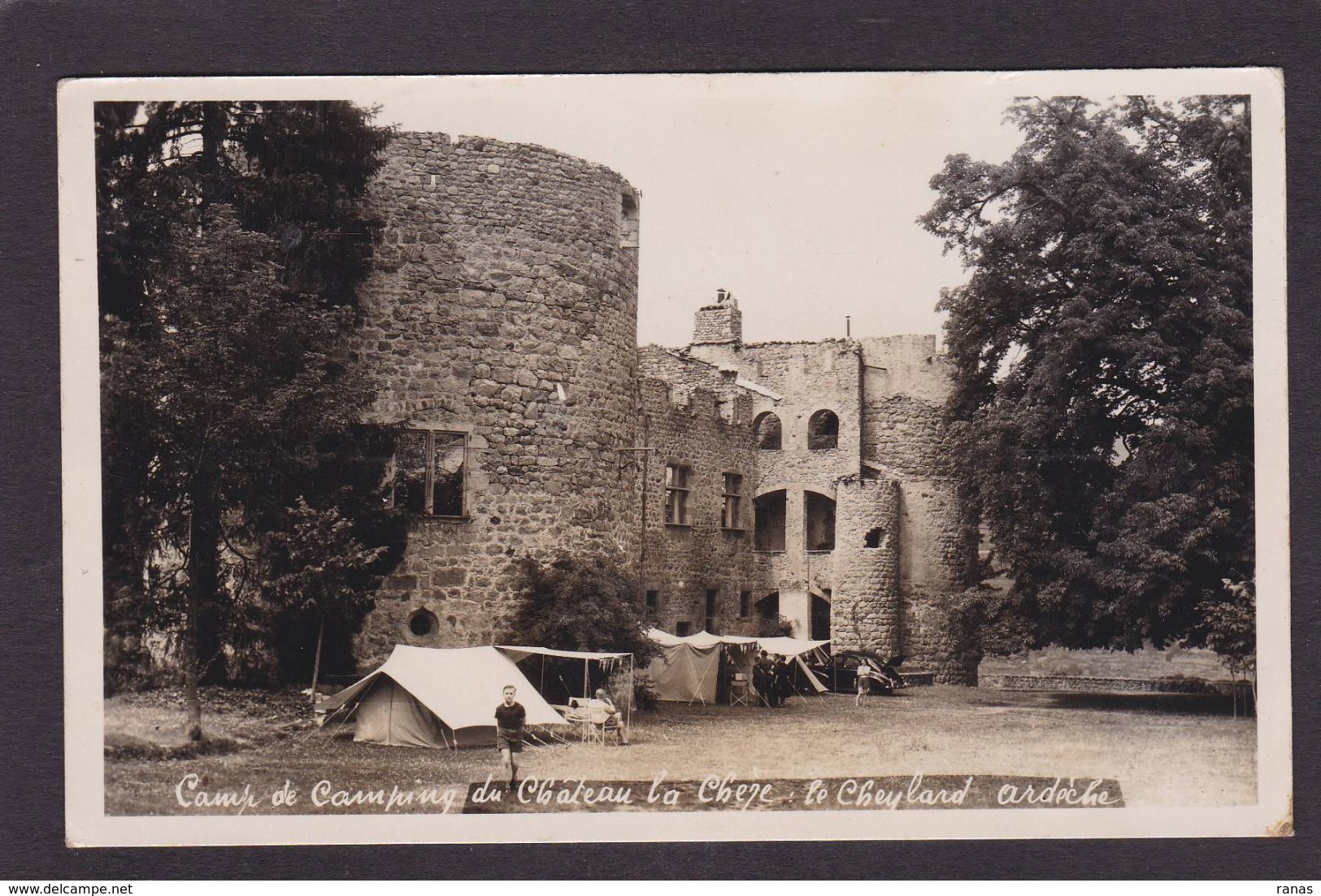 CPA Ardèche 07 Le Cheylard Camping Circulé - Le Cheylard