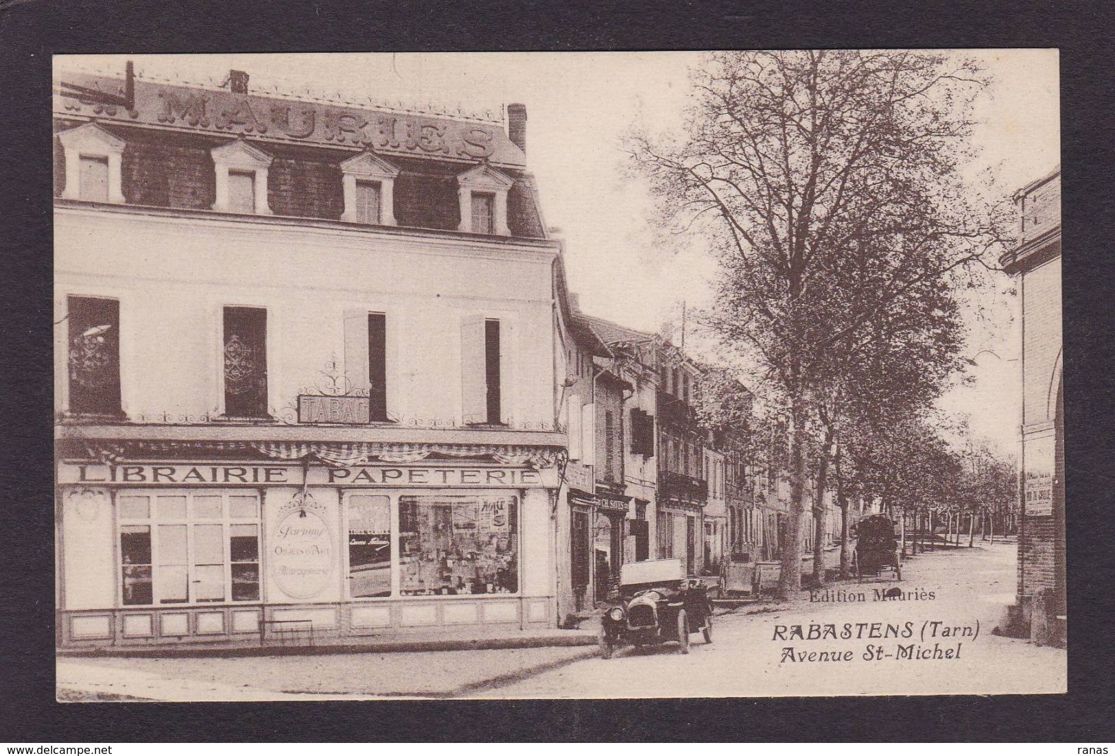 CPA Tarn 81 Rabastens Commerce Shop Devanture Magasin Non Circulé - Rabastens