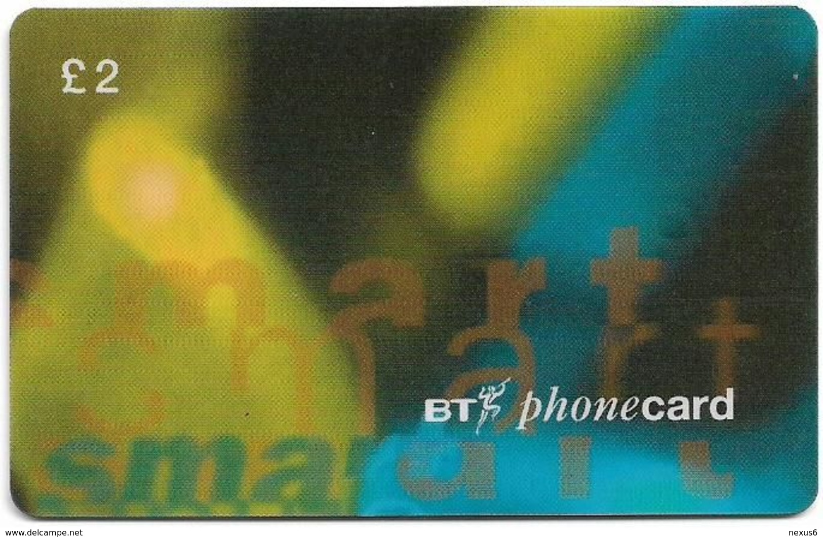 UK - BT - BCF - BETA Trial Card 2£, TRL019Aa - GPT1 (Siemens) Chip, Exp. 09.96, Used - BT Test & Prove